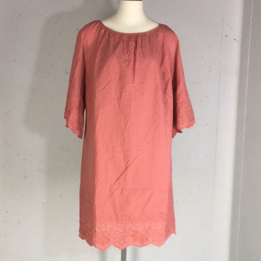NWT Maternity Embroidered Swing Dress